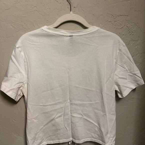H&M Saturday Graphic Tie-Front Tee - medium - Picture 4 of 4